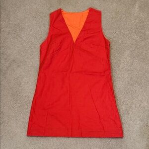 New with Tag Commense Bold dark Orange Mini Dress